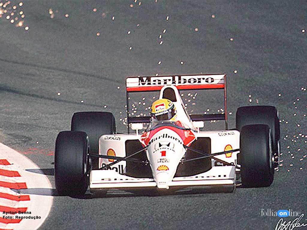 Equipe McLaren de Fórmula 1 de 1991 - by autoracing.com.br  